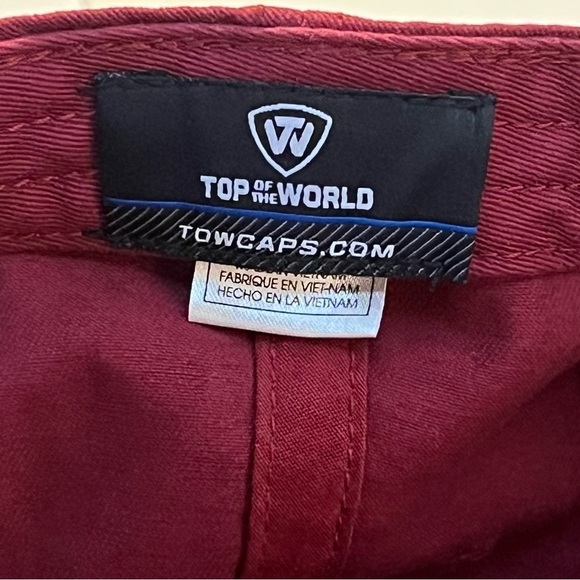 FSU Florida State Seminoles Adjustable Top Of The World Slouch/Dad Hat Cap 2023 - Picture 7 of 7